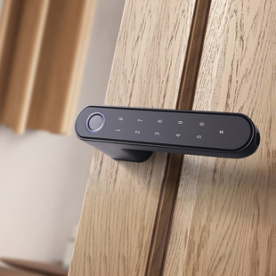 Minimalist Ecological Smart Lock Office Study Bedroom Fingerprint Password Lock Graffiti Change-Free Electronic Lock One-Word Lock