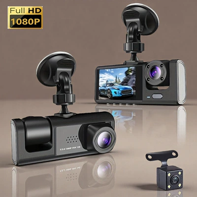 Vision, Wifi Connectivity for – Driving recorder - c309-three-lens-with-wifi