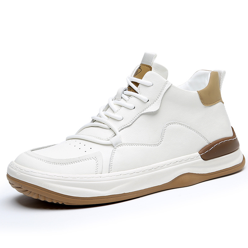 흰색 하이탑 신발