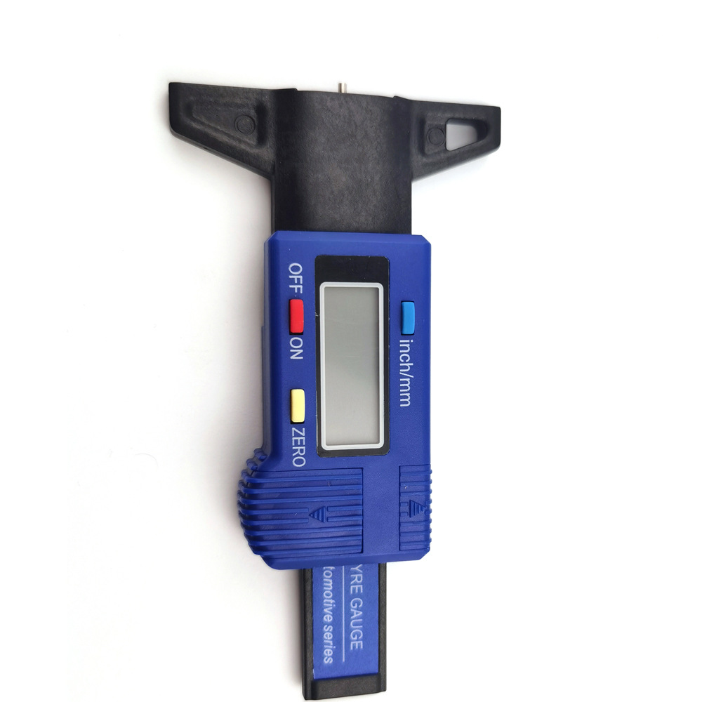 电子数显轮胎花纹深度尺0-25mm金属针深度游标卡尺量具胎纹计现货