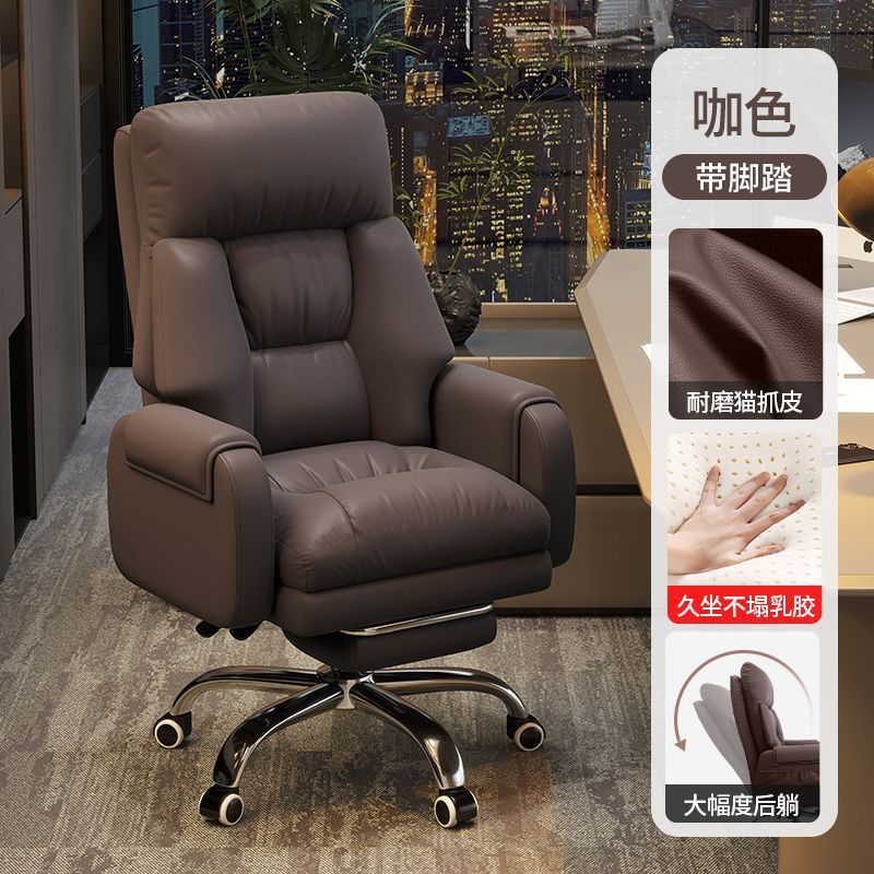 Silla de jefe silla de oficina doméstica silla de oficina confortable silla giratoria de oficina fábrica de silla de computadora