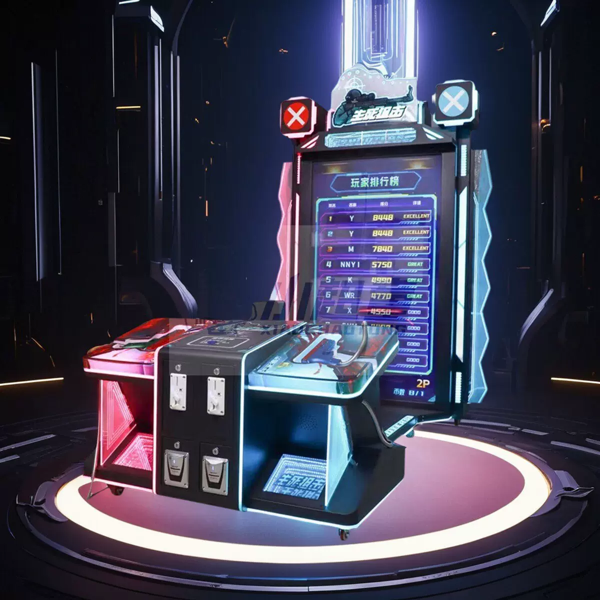 电玩城游戏机投币娱乐设备儿童乐园室内游戏厅游艺机厂家整场设计