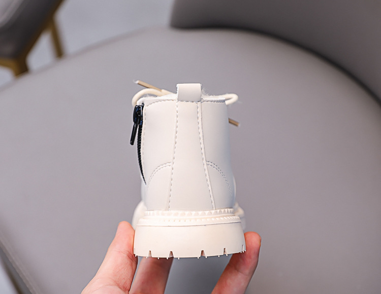 Bottines martin fourrées pour enfant chaussures hiver garçon_voghion.com