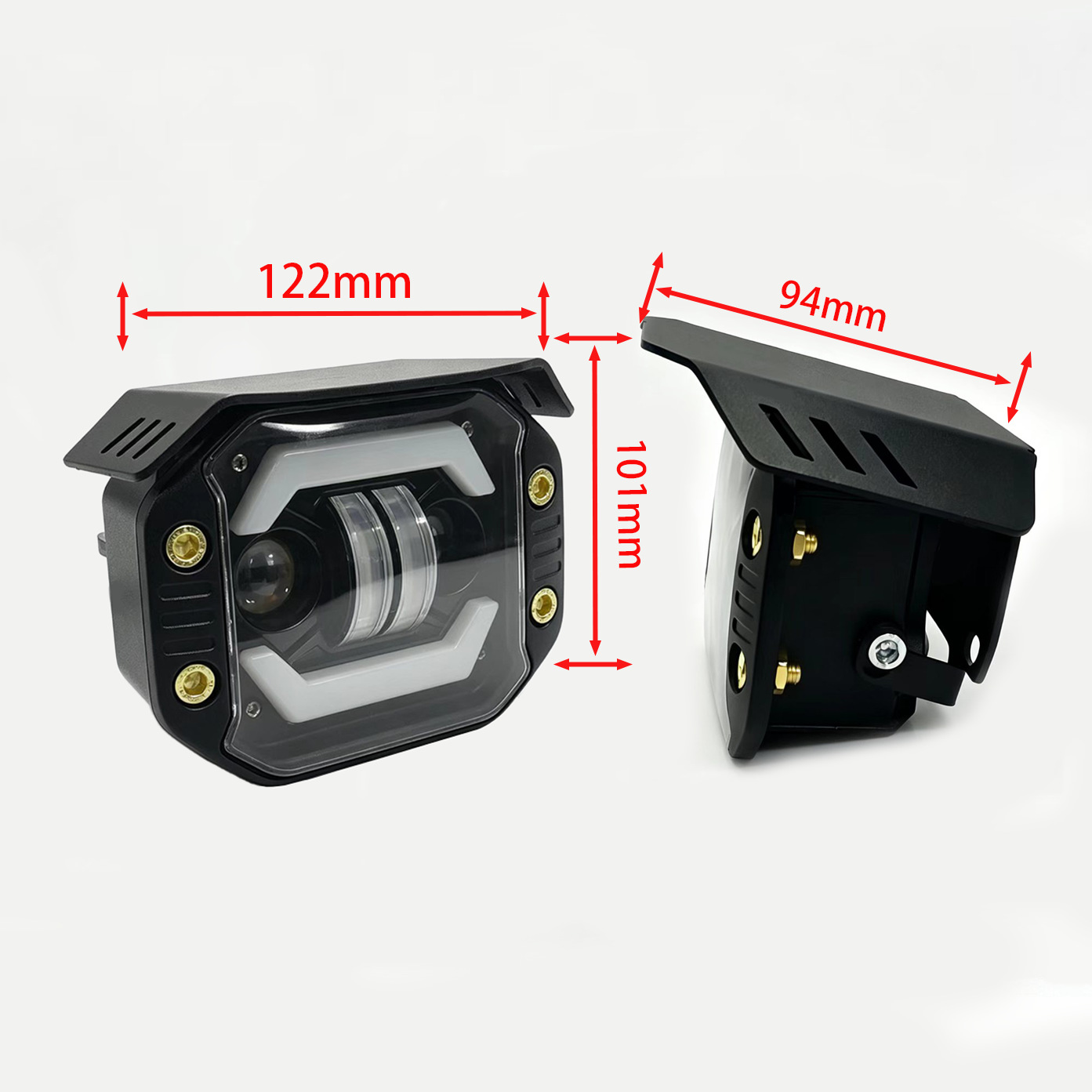 Suitable for Niu electric scooter UQi+ U2 u+b front headlight, Miracle Niu Li Ling LED high and low beam light modification accessories