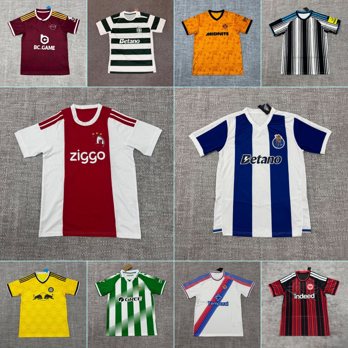 2627 Lisbon jersey Everton Leeds United Bilbao Bochum Salzburg Porto Boca football shirt
