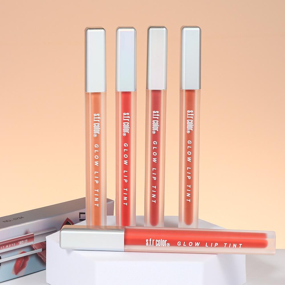 s.f.r color transfronterizo para blanquear y desvanecer las líneas labiales, fácil de pigmentar, brillo labial barato para estudiantes de color suave.