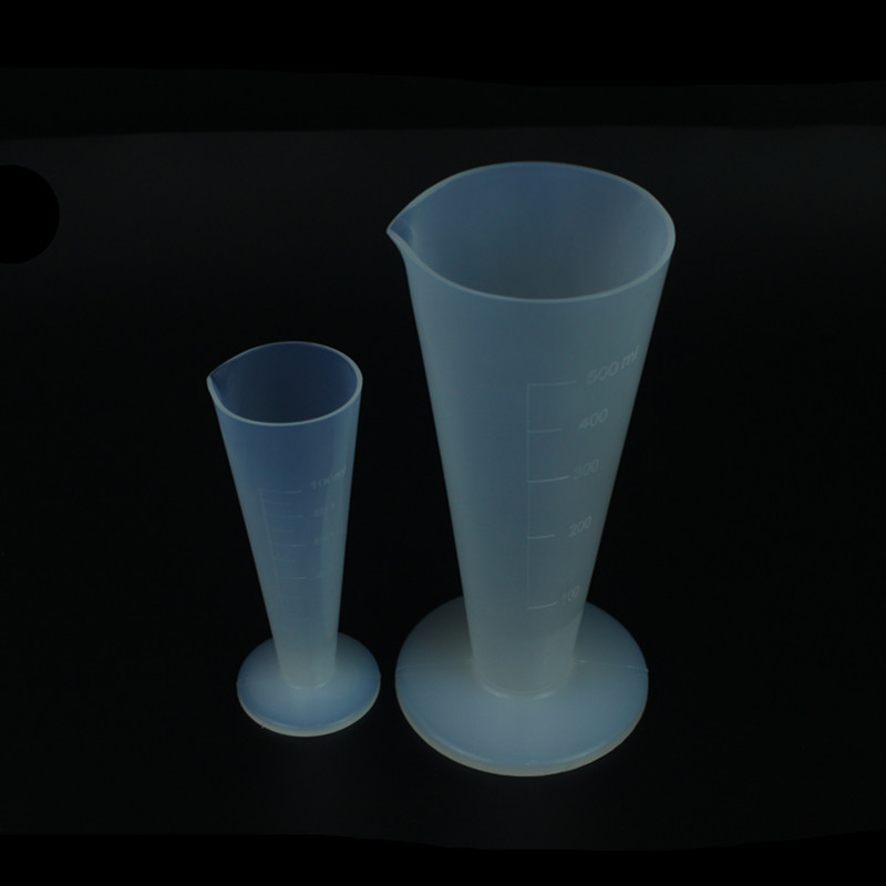 南京瑞尼克厂家直供PFA量杯透明带刻度25ml50ml100ml光电行业用