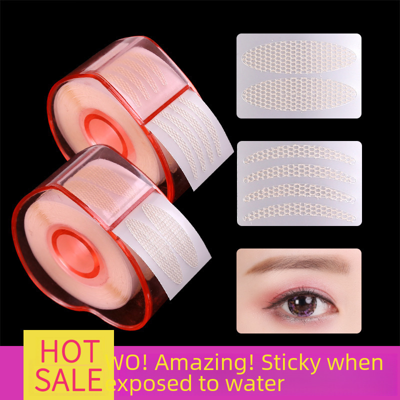 Beauty Makeup Tools Heart-shaped Water Sticky Lace Double Eyelid Sticker Skin-friendly Texture Natural Breathable Makeup Feeling Natural Eyelid Sticker