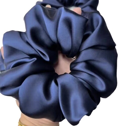 30 Mumi silk hair ring 100 mulberry silk large intestine ring 7CM large super multi-pleat high-end headband hair rope hair accessories