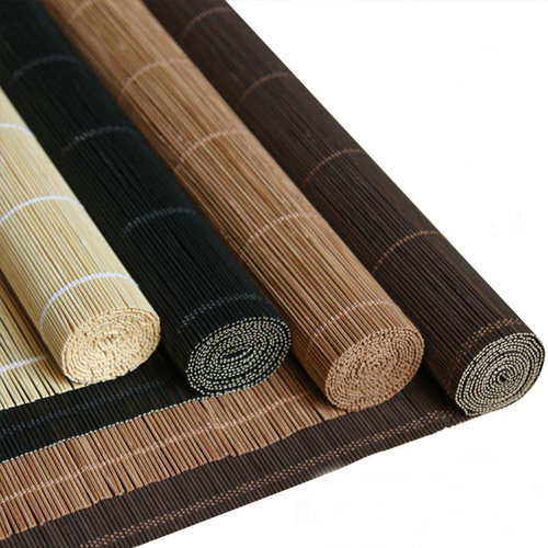 Chinese-style bamboo blinds for shading, room dividers, home use, pergola, Japanese-style bamboo rolling blinds, balcony bamboo curtains, no drilling required