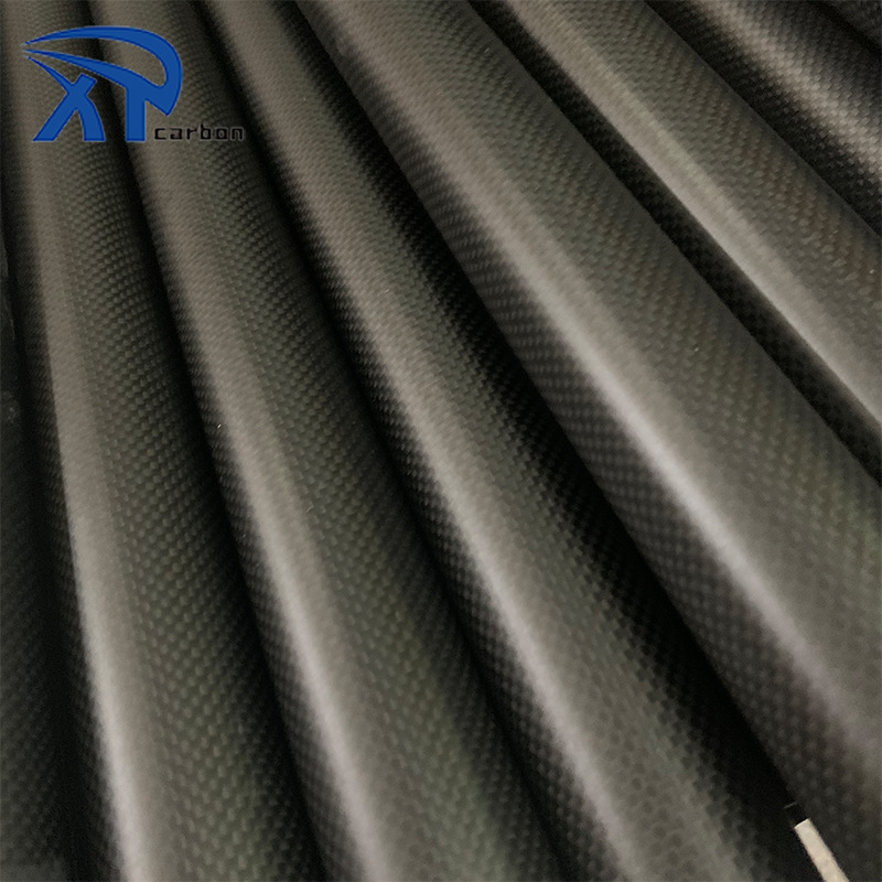 工厂直销碳纤维管专业定制厚度碳纤维杆3k 6k碳纤维管