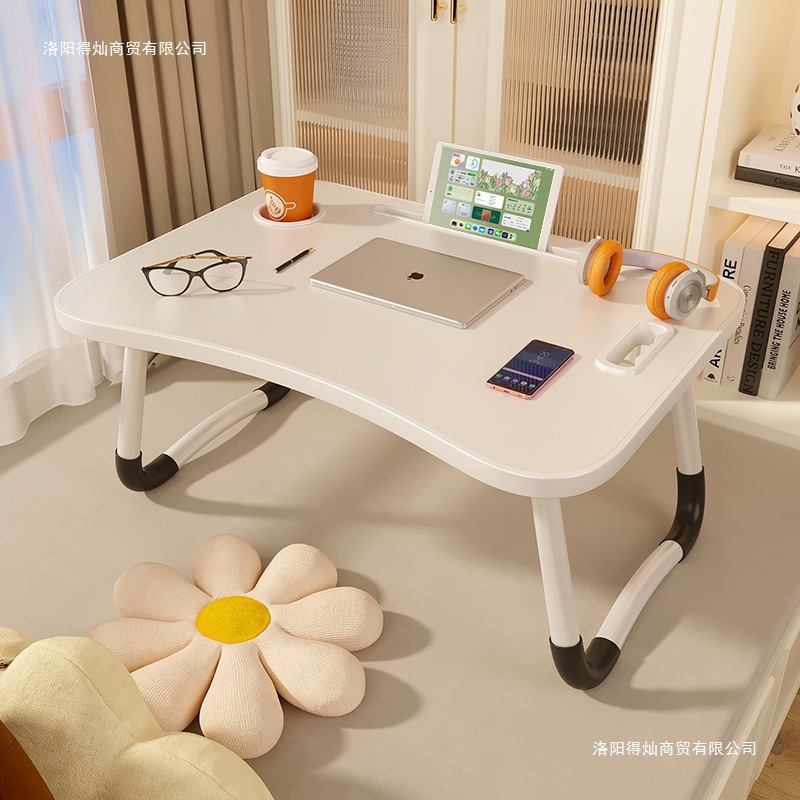 Mesa plegable en la cama Mesa plegable en la cama Mesa de ventana flotante Mesa perezosa Mesa de computadora portátil