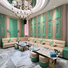 专业定制高端ktv沙发茶几酒吧清吧包L型U型厢转角沙发茶几组合