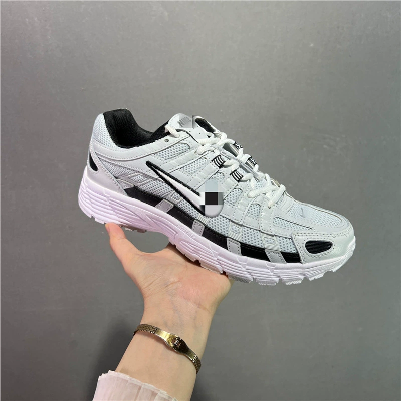Кроссовки Putian Nike официальные P-6000 мужские и женские спортивные ретро-беговые дышащие кроссовки сетчатая верми Mesh оригинальная коробка оригинальная наклейка