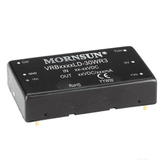 VRB2415LD-30WR3隔离电源模块 30W宽电压输入，隔离稳压单路输出