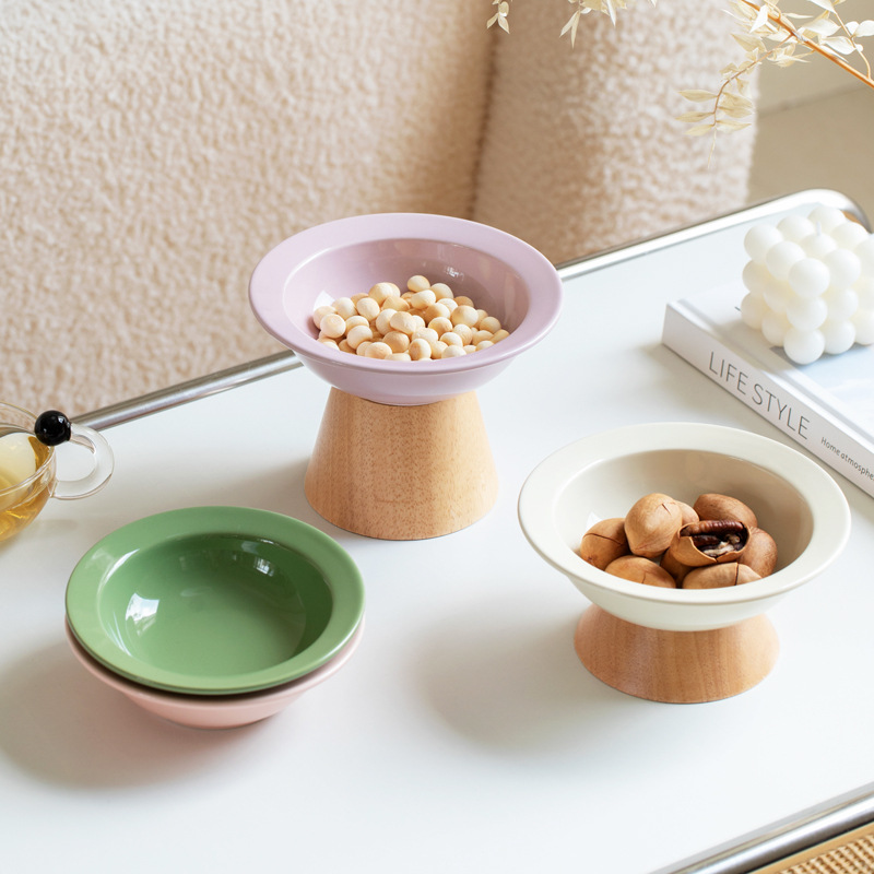 En stock al por mayor de cerámica merienda fruta yogur cereal helado tazón ensalada postre tazón salón Mesa café entrada almacenamiento