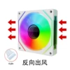 Белая рамка, призма 4-го поколения, RGB6P, обратные лопасти