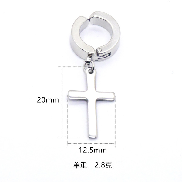 fashionable ear clips stainless steel