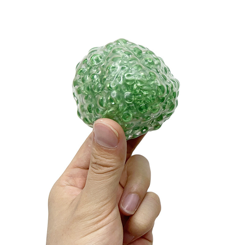 Decompression and vent green handmade ball pinch (6cm)