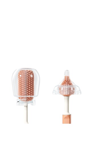 Baby silicone bottle brush, nipple brush, bottle brush, cleaning brush, bottle brush set