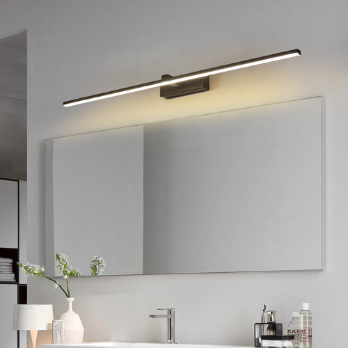 Home Bathroom Makeup Light Bathroom Vanity Light Mirror Cabinet Mirror Light Wall Lamp Minimalist Anti-Fog LED Mirror Cabinet Light