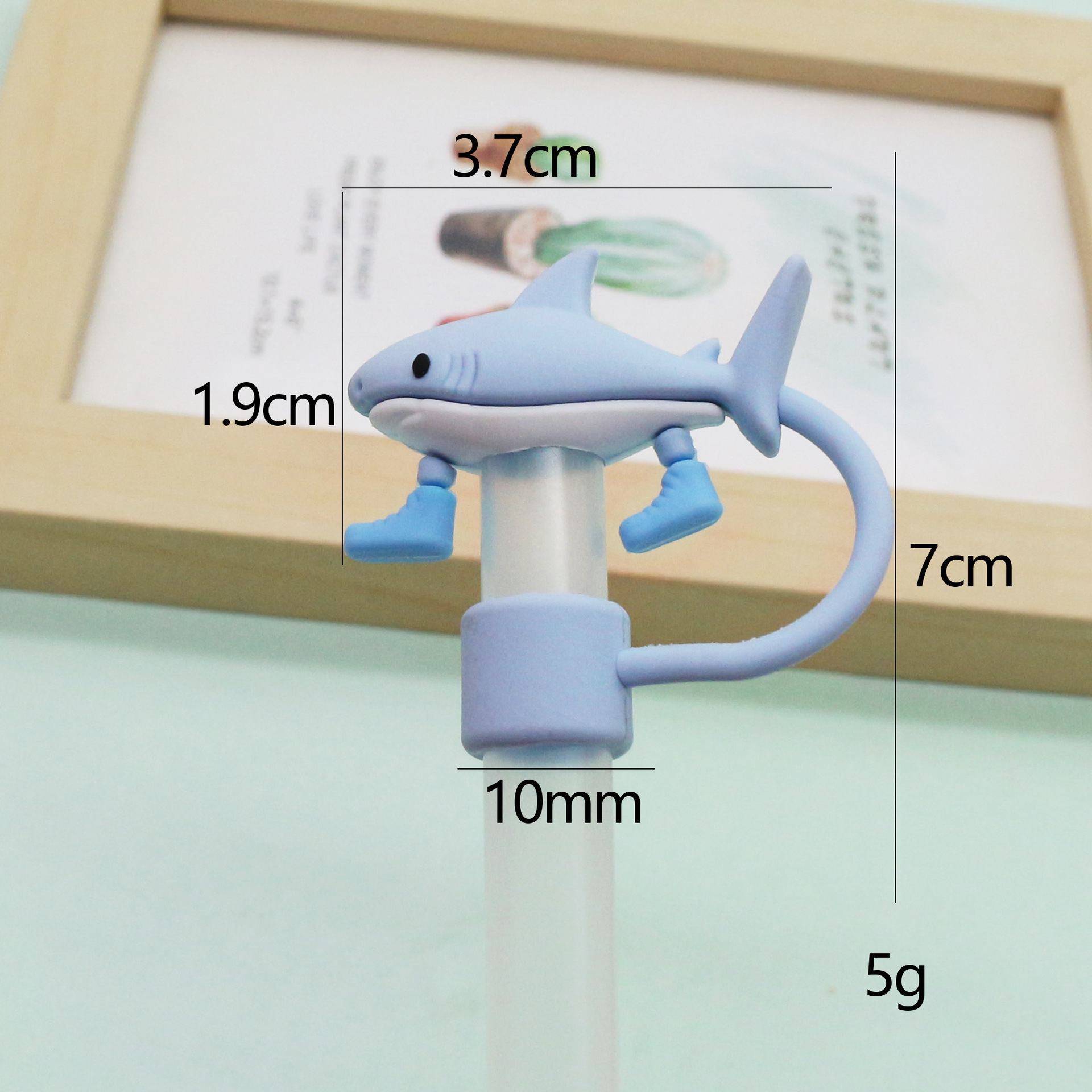 Tiburón con zapatos 10 mm