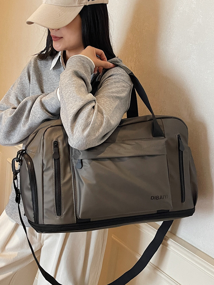 Bolsa de viaje transfronteriza de gran capacidad bolsa de natación bolsa de viaje de mano secos y húmedos separación bolsa de ejercicio bolsa de viaje corto
