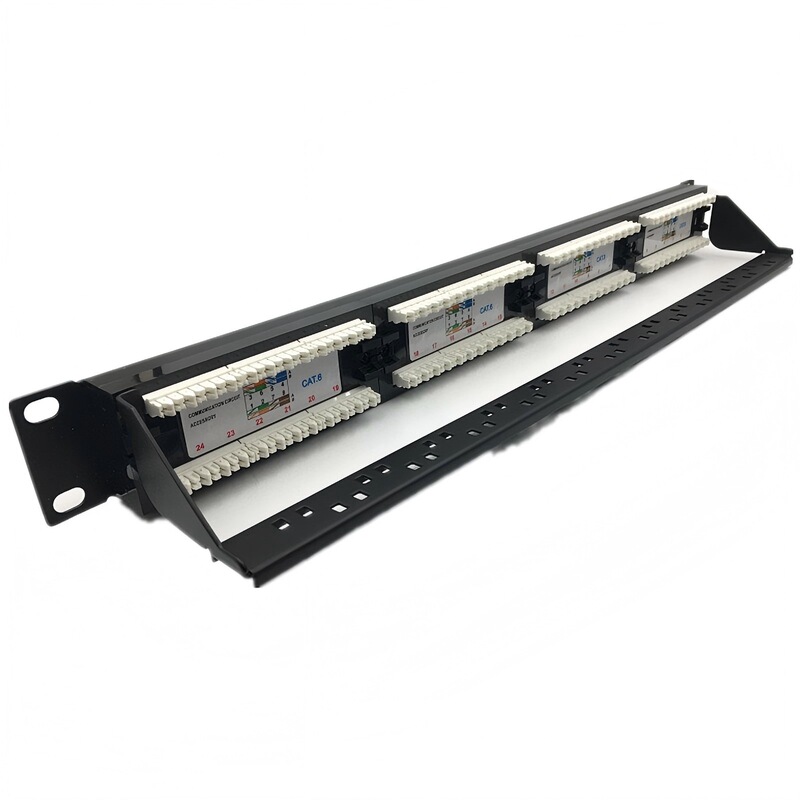 24-Port 48-Port Cat5E Network Patch Panel, Cat6 Unshielded Network Patch Panel, Shielded Patch Panel 24-Port 48-Port Cat5E Network Patch Panel, Cat6 Unshielded Network Patch Panel, Shielded Patch Panel