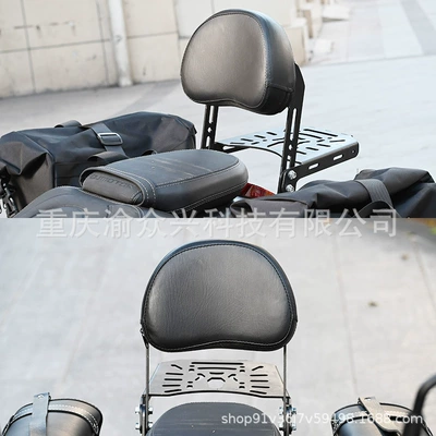 passenger backrest rear shelf — Motorcycle tail