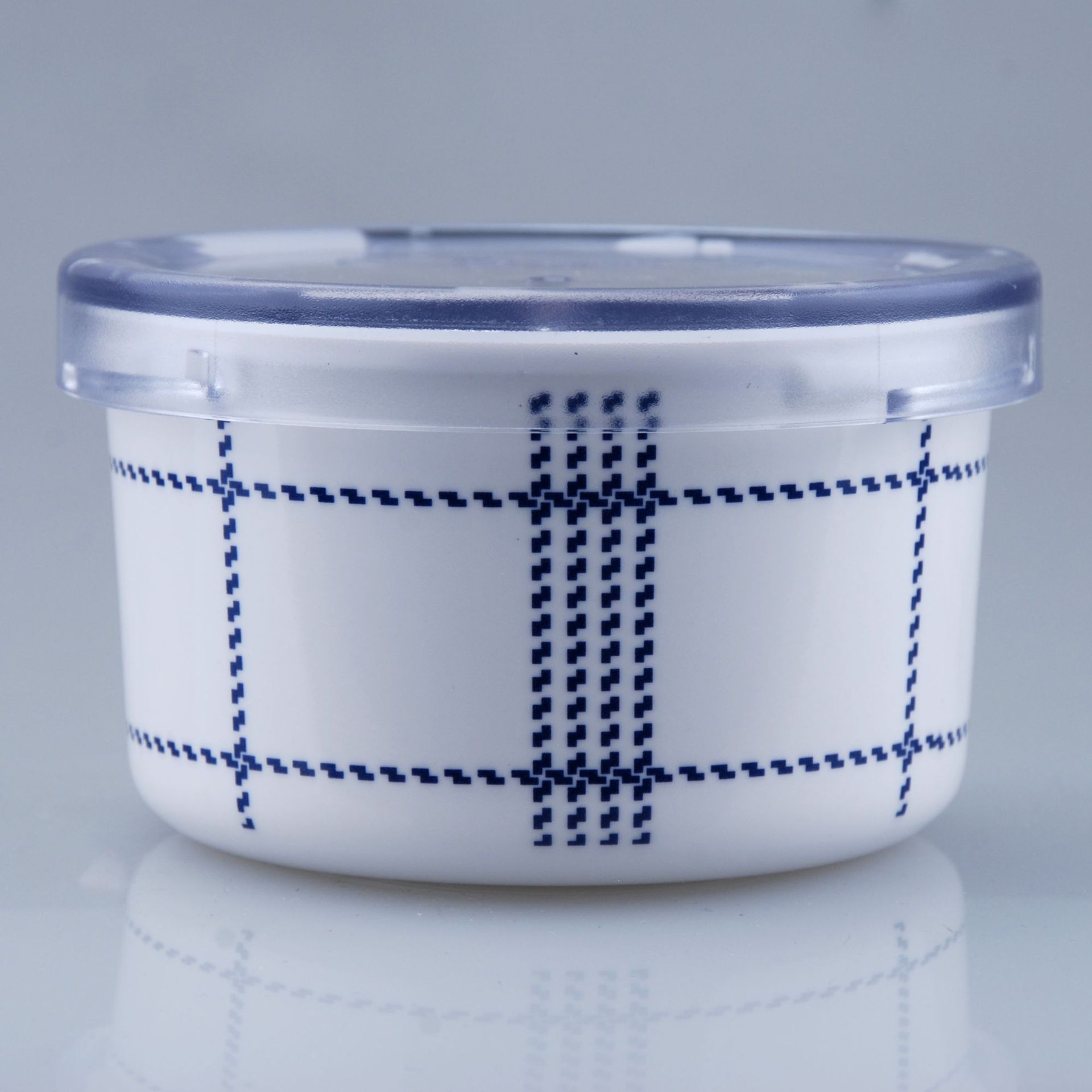 Wuhe cuenco de mantenimiento fresco de tres piezas cuenco de fideos instantáneos vajilla de melamina Flor de melocotón con fiambrera imitación de porcelana redonda Cuenco de sopa universal con tapa
