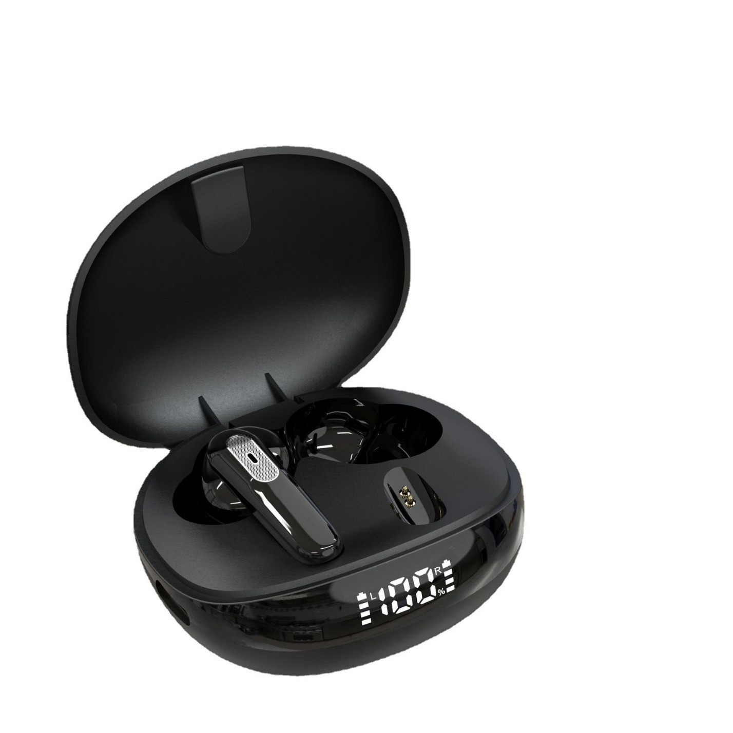 Nuevo modelo privado JS81 auricular inalámbrico Bluetooth pantalla digital de tres pantallas estéreo 5.1 e-sports juego auricular transfronterizo