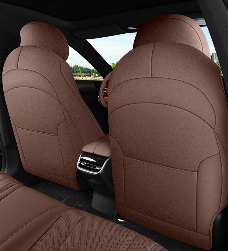 Changan Qiyuan A07 Special Car Seat Cover, Four-Season Universal Seat Cushion, Suede Leather Seat Cushion, Ventilated and Breathable Seat Cover