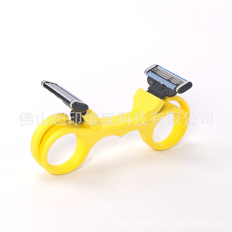 Cross-Border 3D Printing Bald Shaver Bald Hair Clipper Bald Hair Clipper Men's Hairdressing Tool