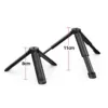 Two-section telescopic tripod