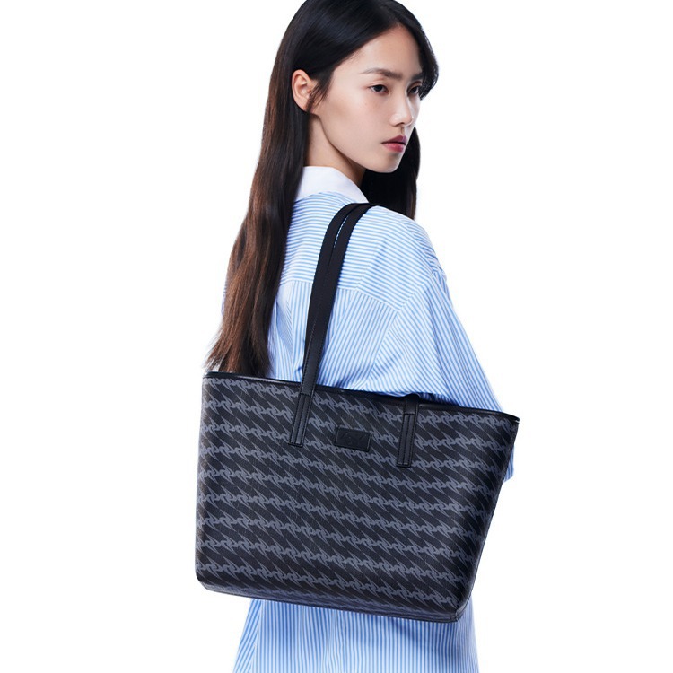 Νέα μαύρη τσάντα Tote με τρούφα για γυναίκες του 2024, μεγάλης χωρητικότητας, τσάντα μετακίνησης, μικρή και πολυτελής τσάντα ώμου Sense_voghion.com