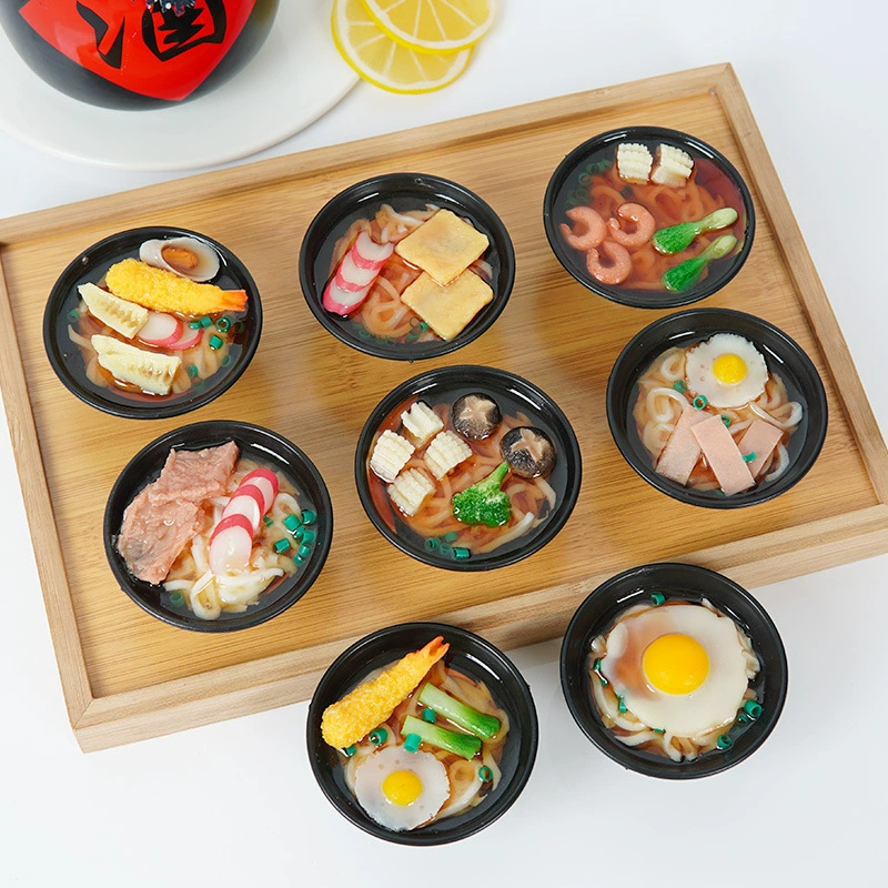 Большая имитация лапши удон Японская лапша рамэн модель еда и игра вкус закуска ночной рынок украшение киоска небольшие украшения