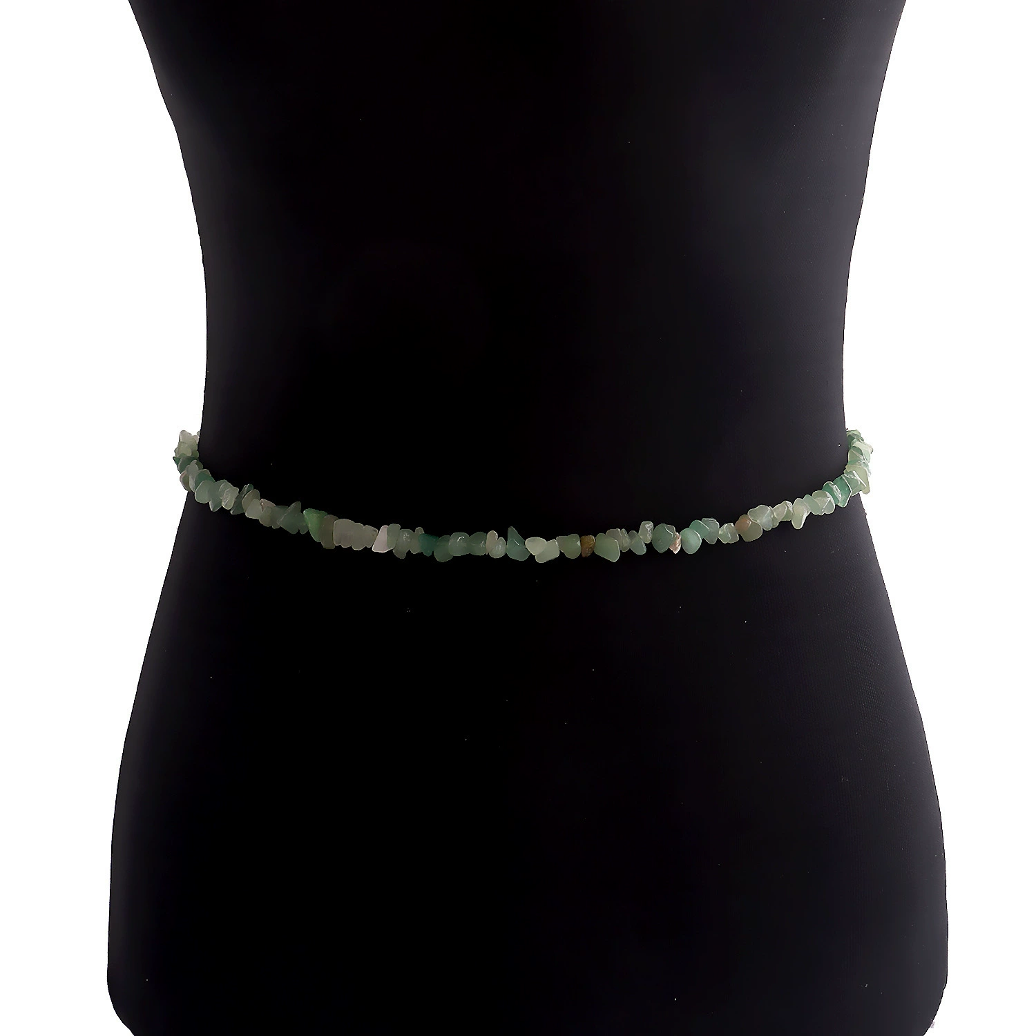 Accessory, natural water, crystal, fashionable chain hip-hop style, European style, boho style