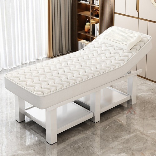 Beauty bed, solid wood latex mattress, special bed for beauty salon, moxibustion tattoo, massage, massage, physiotherapy, ear picking SPA bed