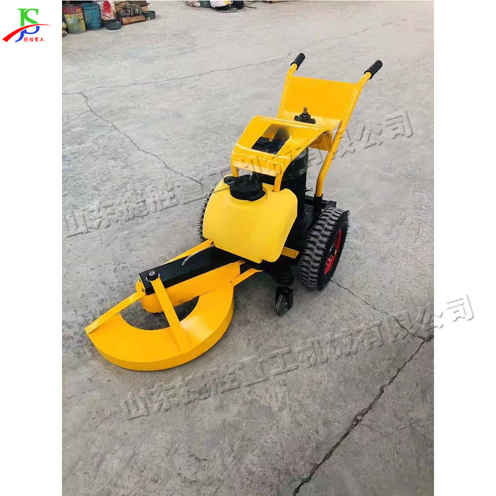 带升降款桩子去除机 手推式汽油切桩机 公路铁路马路牙子切割机