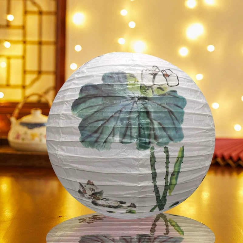 2025 New Style Fortune Mid-Autumn Festival National Style Lanterns National Day Decoration Handmade Lanterns Shopping Mall Window Spring Festival Lanterns