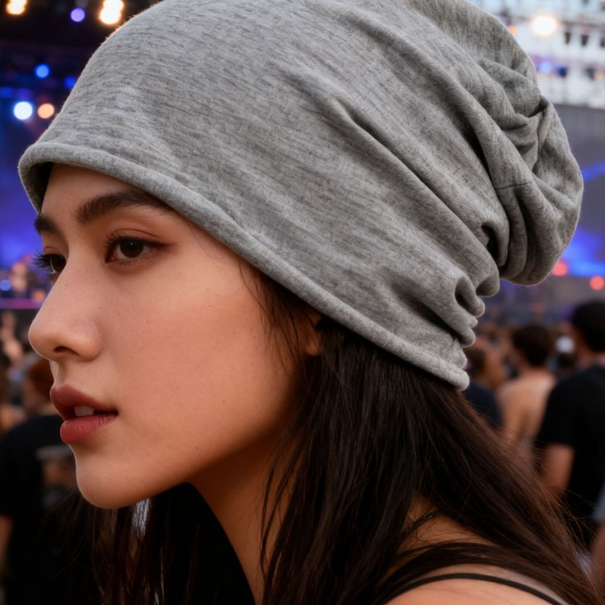 Simple and stylish beanie, solid color postpartum hat, unisex, suitable for daily wear and commuting, versatile headwear, cross-border