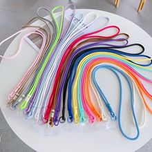 可调节彩色手机挂绳带垫片适用高端伸缩调节防丢防盗钥匙扣手机绳