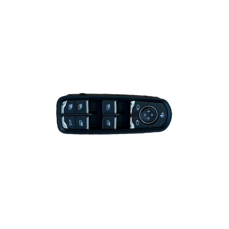 Left Front Door Lift Switch, Compatible with Porsche Cayenne, Panamera, Etc., Controls Window Lifting