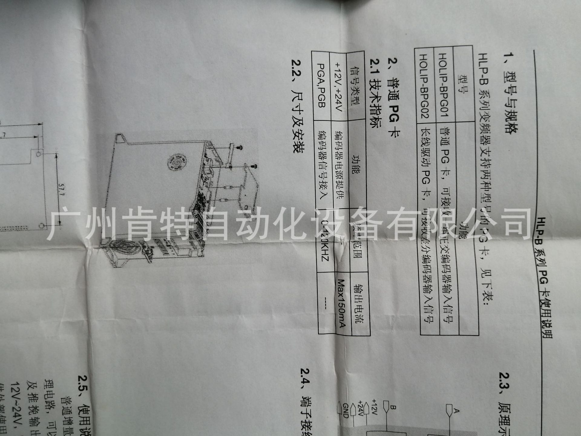 Hailip HLP-B PG02 PG card