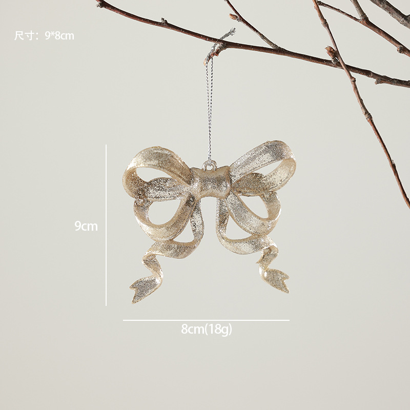 Decoraciones de árbol de Navidad ventana escenario de decoración accesorios colgante acrílico transparente flocos de nieve guirnaldas bolsas de regalo colgante