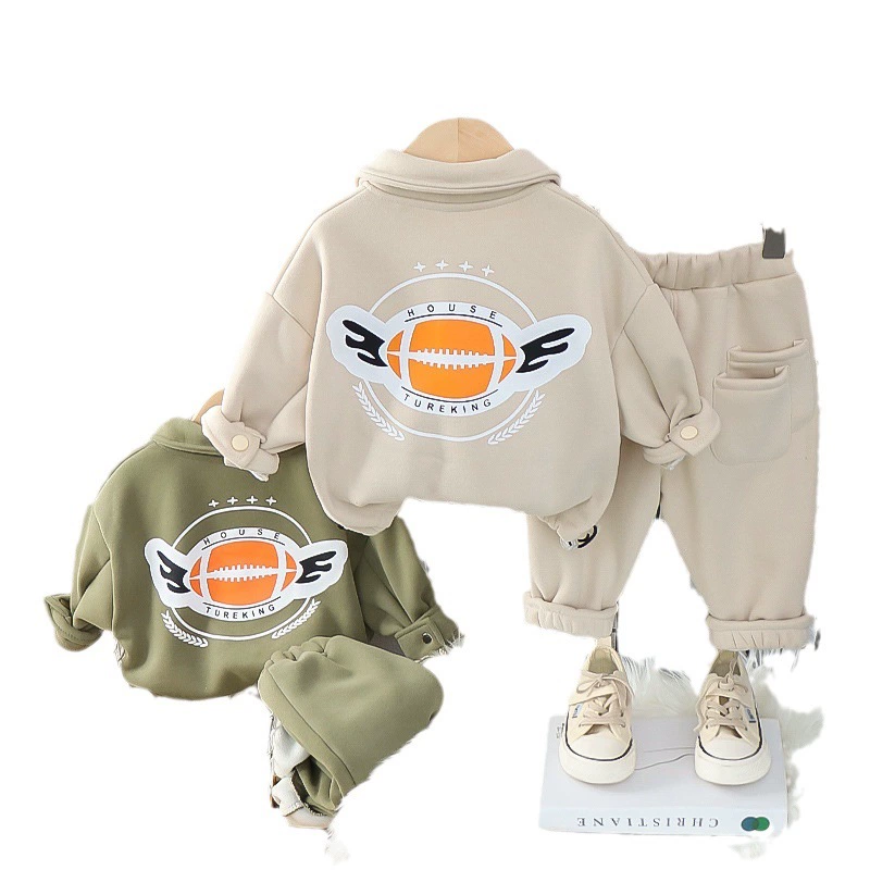 Fleece autumn children's set