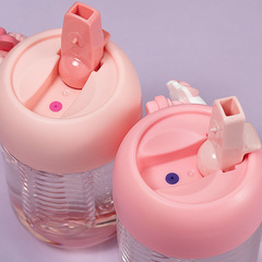 三麗鷗正版授權欣欣吸管杯tritan材質獨立茶倉2024新款太空杯水杯