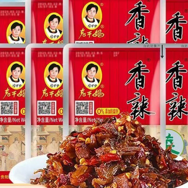 老干妈香辣菜陶华碧贵州特产袋装下饭菜60g