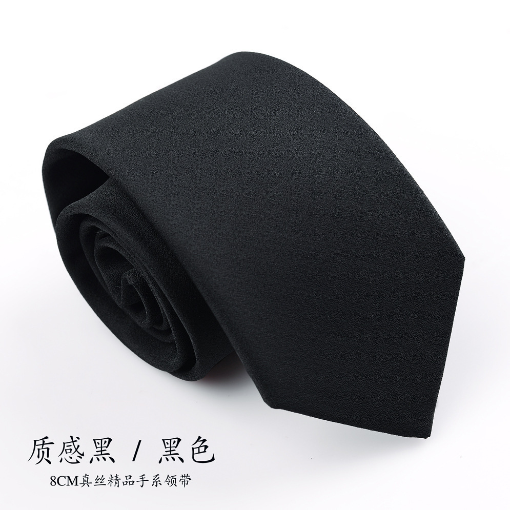 Corbata de seda de alta calidad, ropa formal de hombre, moda casual, estilo coreano, novio profesional, matrimonio, gris retro británico image 8