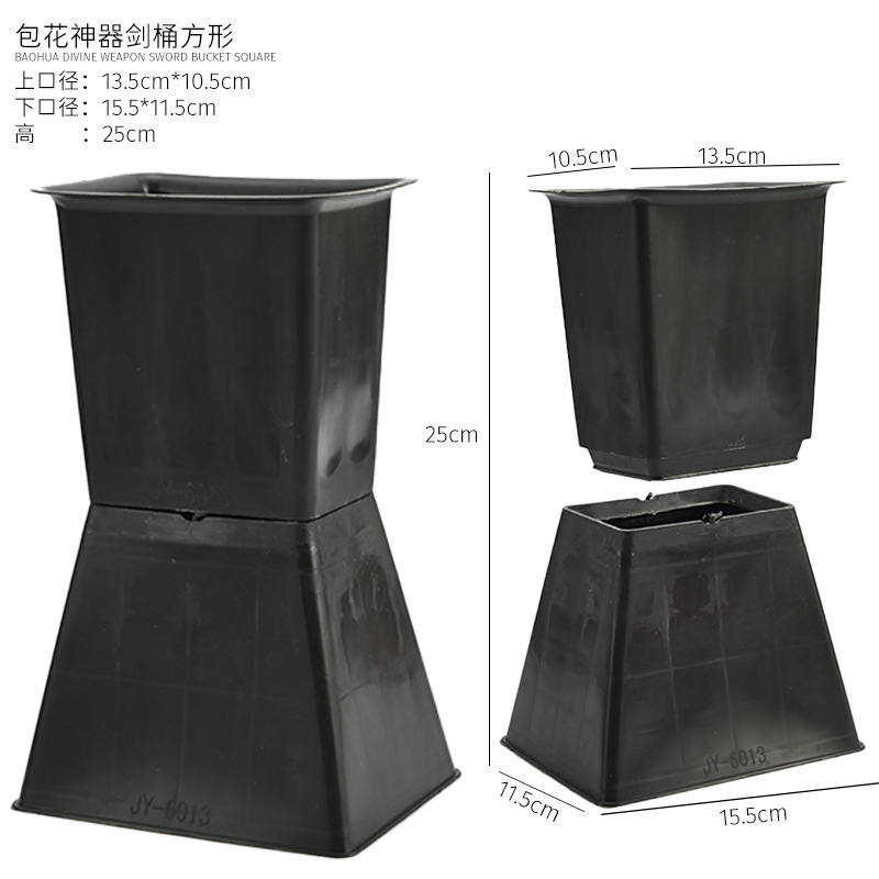 卸売フラワーシェルフラワーアレンジメントベース、花屋用花材、DIY矢筒型フラワーアレンジメントツール、四角いフラワーアレンジメントツール